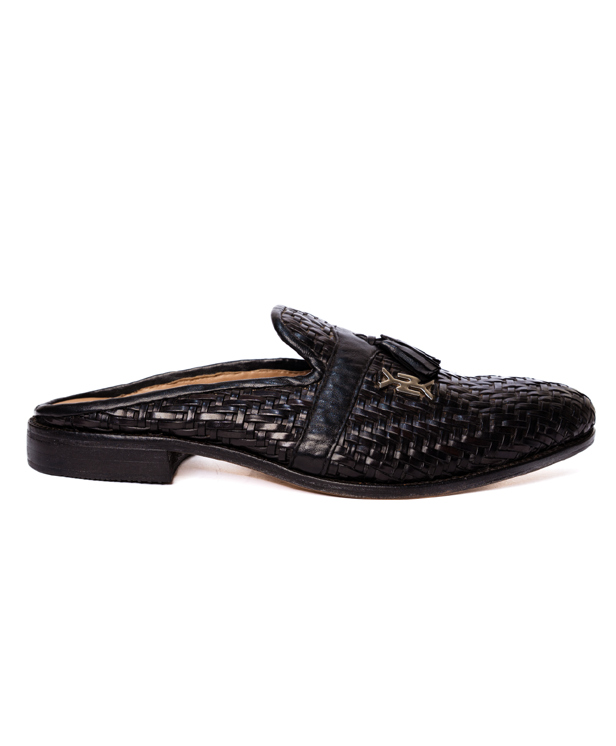 OPEN WOVEN LEATHER LOAFER - Image 3