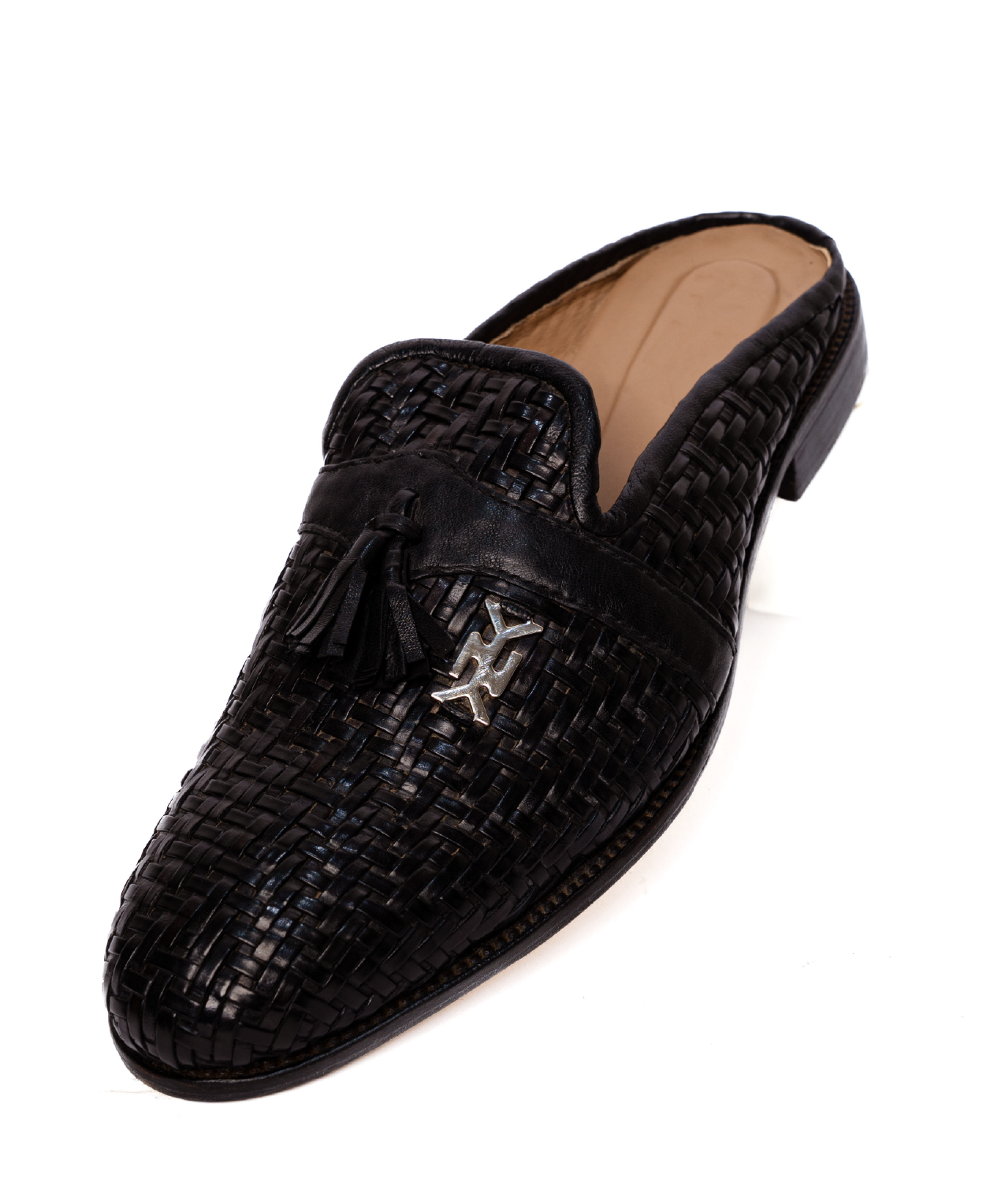 OPEN WOVEN LEATHER LOAFER - Image 2